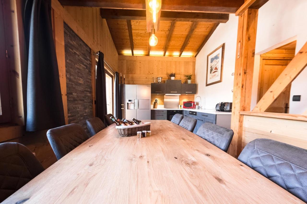 Close To The Village - Chalet 4 Bedrooms, Mont-Blanc View موجوف المظهر الخارجي الصورة